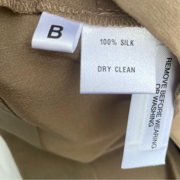 Loft 100% Silk Dress - size XS - Taupe - Picture 8 of 8